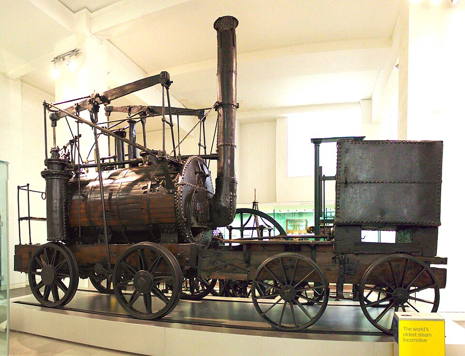 Original Puffing Billy preserved at the Science Museum, London.